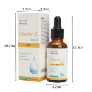 Vitamin C undiluted skin