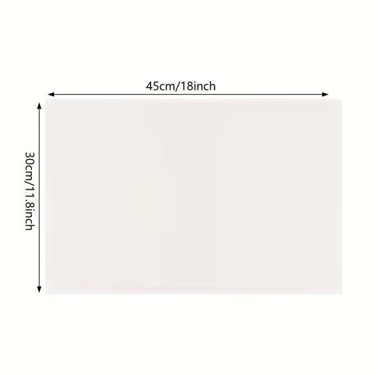 Christmas Linen Placemat Holiday Blessing Letters