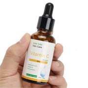 Vitamin C undiluted skin
