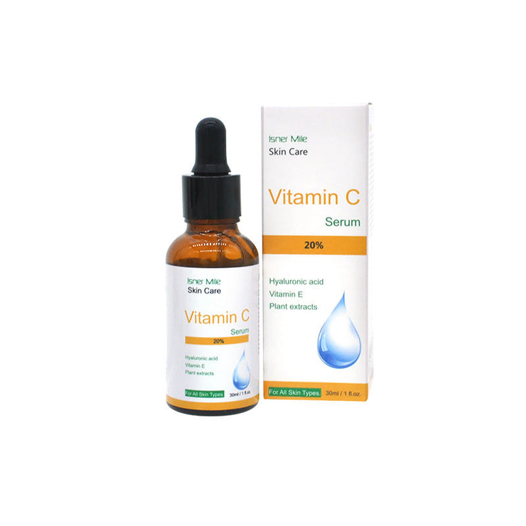 Vitamin C undiluted skin
