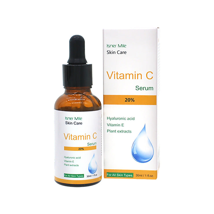 Vitamin C undiluted skin