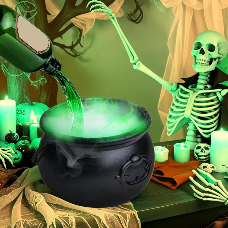 Halloween Magic Wizard Bowl with Floating Bottle & Smoke Effec