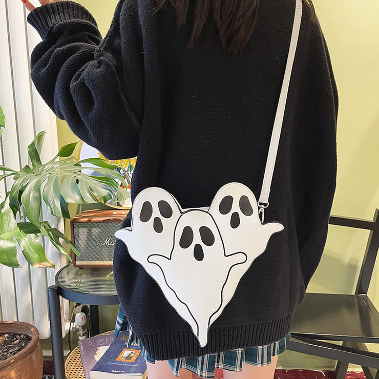 Halloween 3D Ghost Crossbody Bag