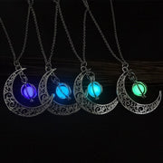 Luminous Moon Stone Healing Necklace