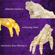 Halloween Crawling Zombie Hand with Lights & Sound