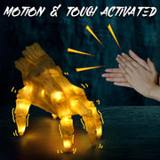 Halloween Crawling Zombie Hand with Lights & Sound