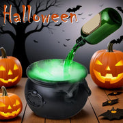 Halloween Magic Wizard Bowl with Floating Bottle & Smoke Effec