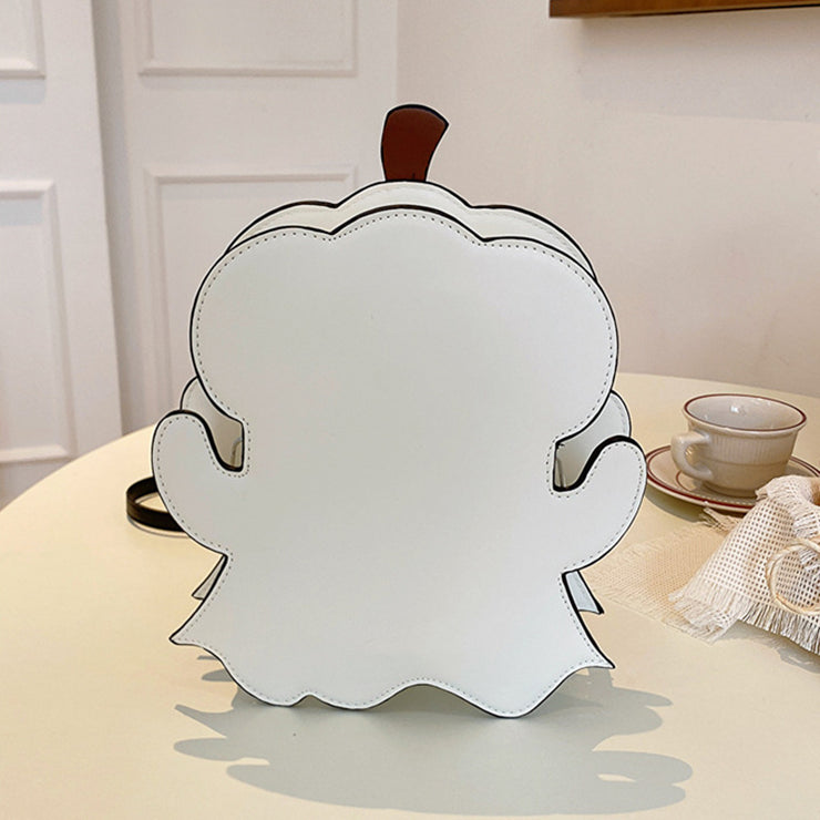 Halloween 3D Cartoon Pumpkin & Ghost Crossbody Bag