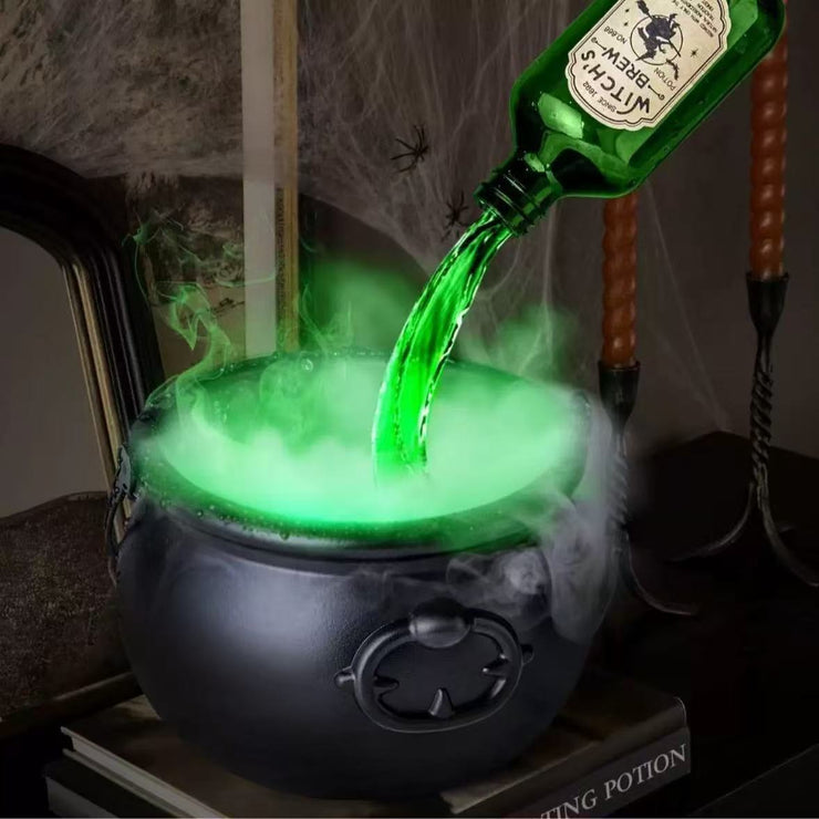 Halloween Magic Wizard Bowl with Floating Bottle & Smoke Effec